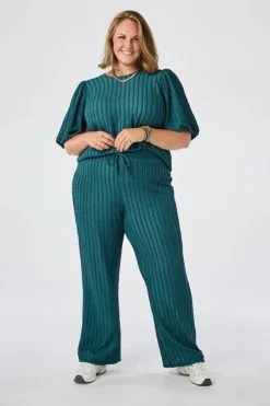 Pantalon à taille élastique