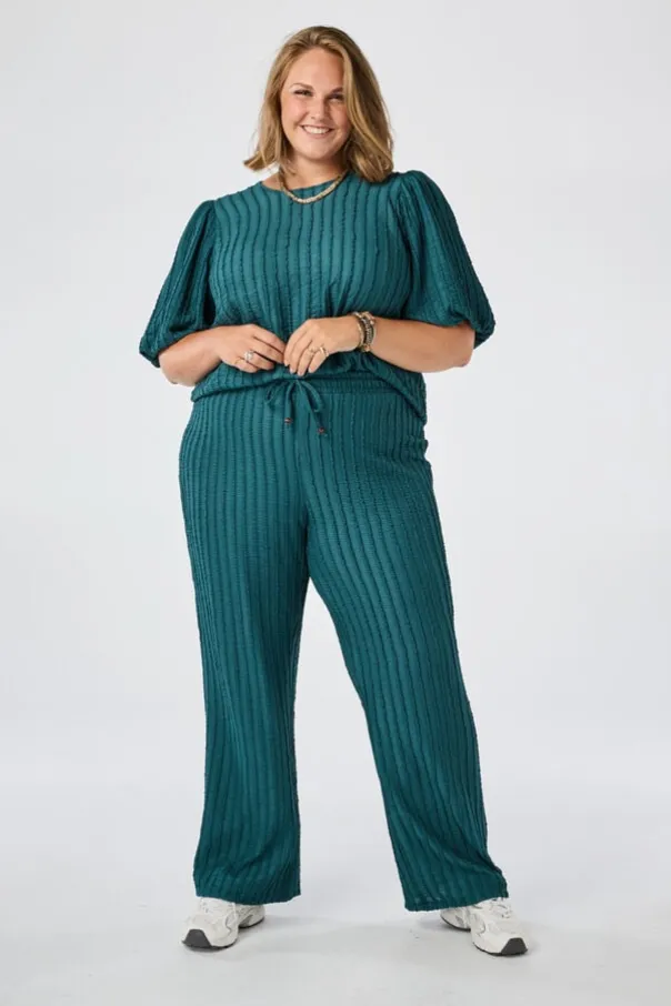 Pantalon à taille élastique