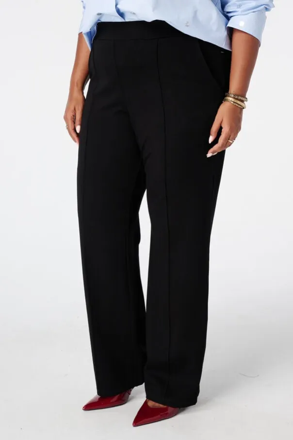 Pantalon wide leg
