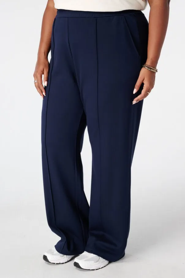 Pantalon wide leg