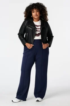 Pantalon wide leg