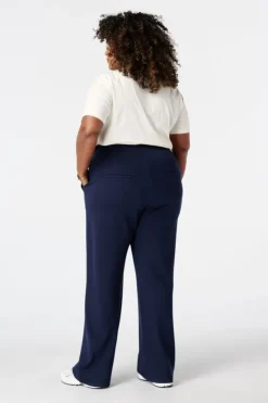 Pantalon wide leg