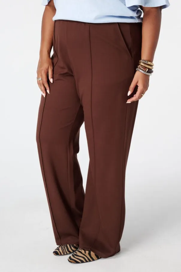 Pantalon wide leg