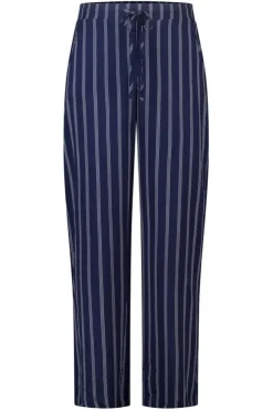 Pantalon wide leg à imprimé