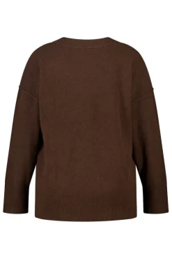 Pull à col en V