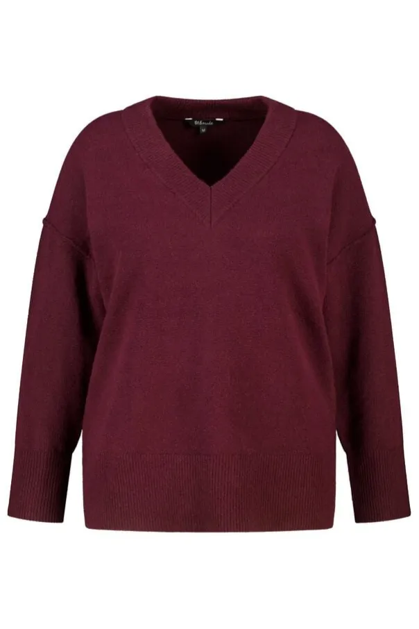 Pull à col en V