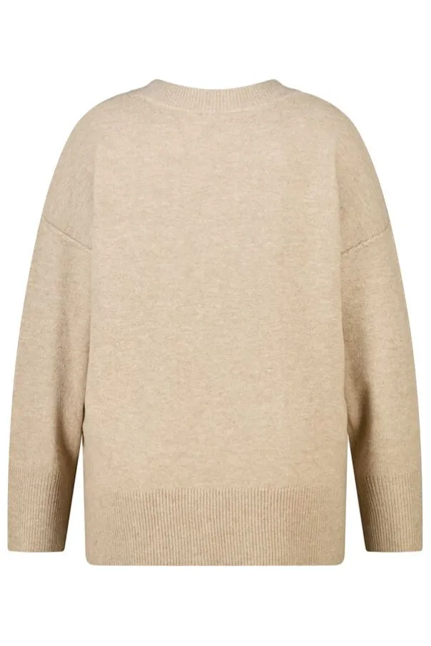 Pull à col en V