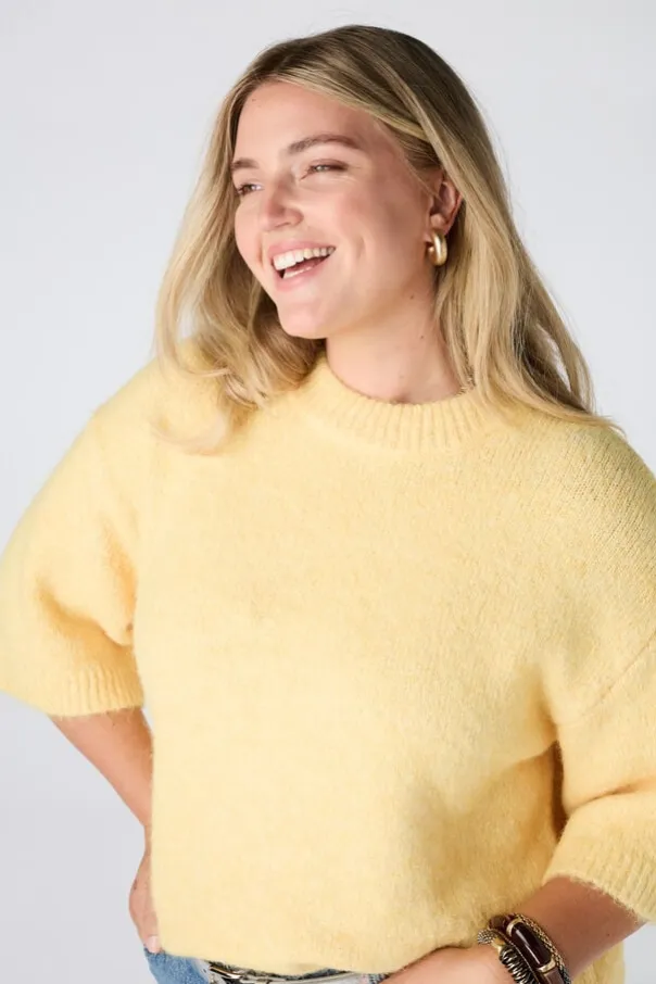 Pull à manches courtes
