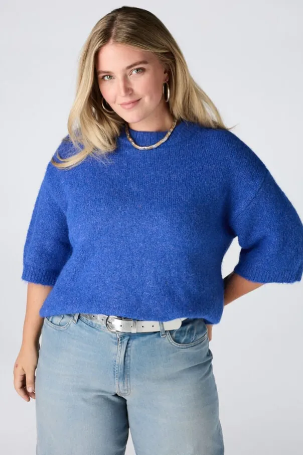 Pull à manches courtes