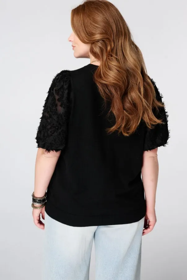 Pull à manches courtes