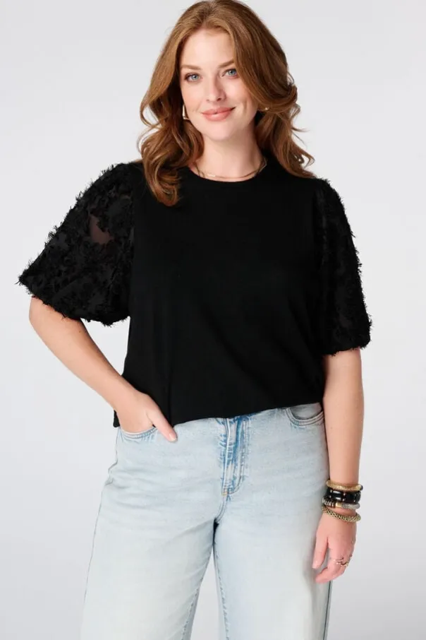 Pull à manches courtes