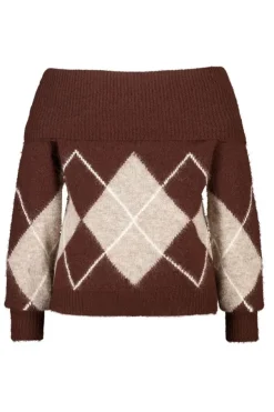 Pull à épaules dénudées