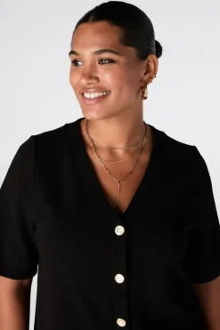 Robe à fermeture boutonnée