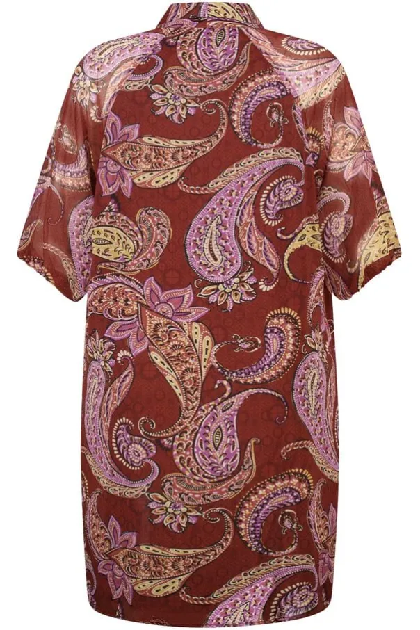 Robe à imprimé cachemire
