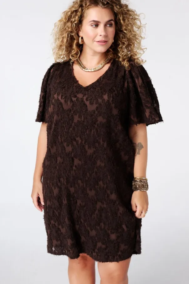 Robe à manches bouffantes