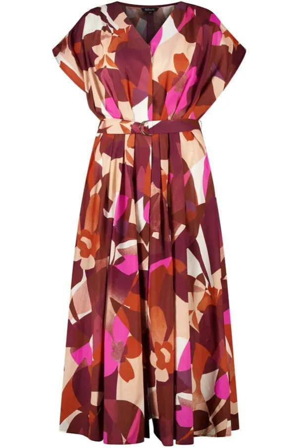Robe maxi avec ceinture