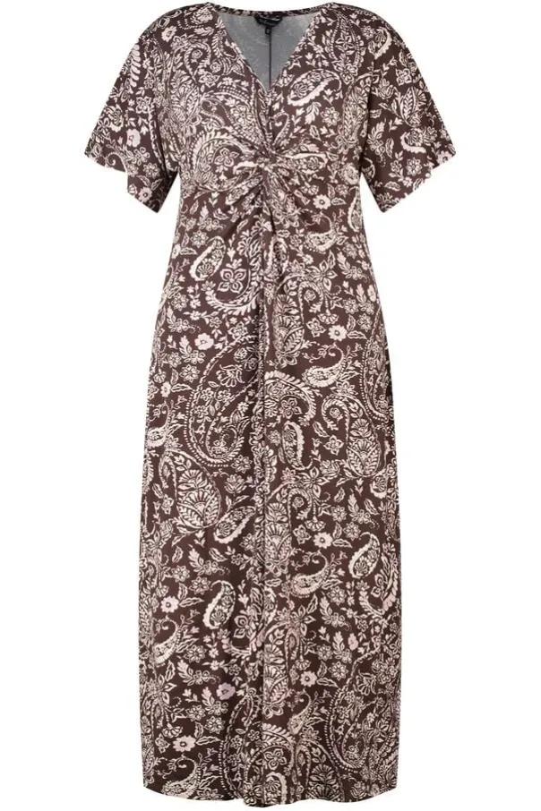 Robe maxi avec imprimé