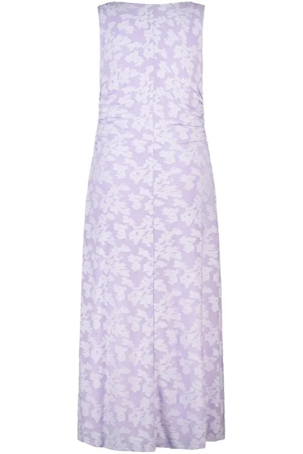 Robe maxi jacquard