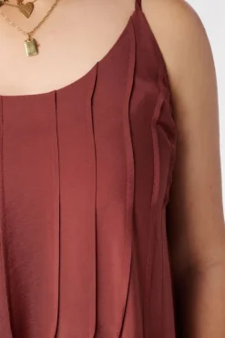 Robe maxi sans manches