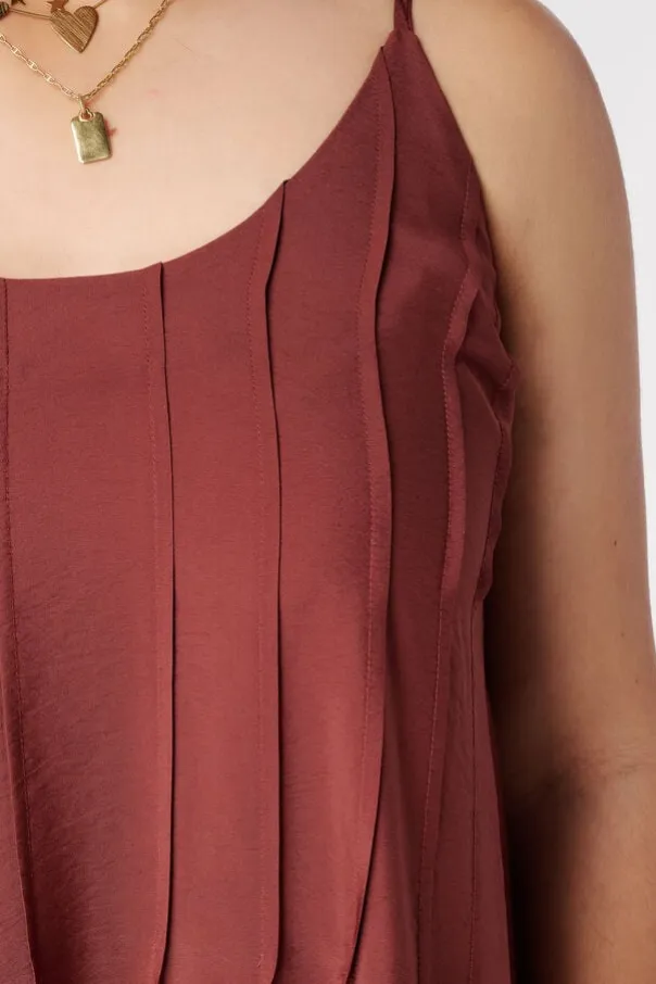 Robe maxi sans manches