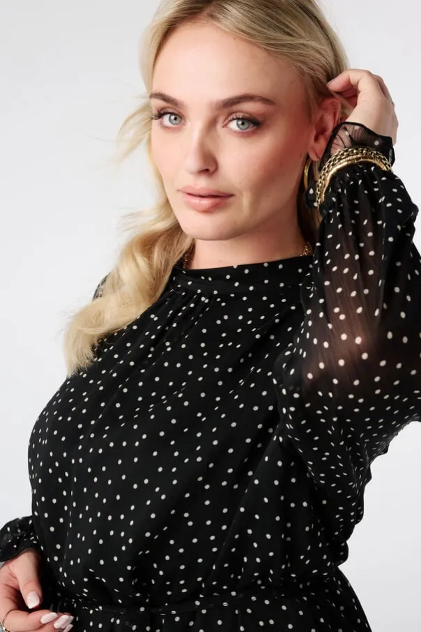 Robe à pois