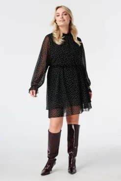 Robe à pois