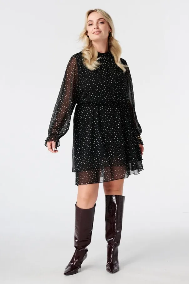 Robe à pois