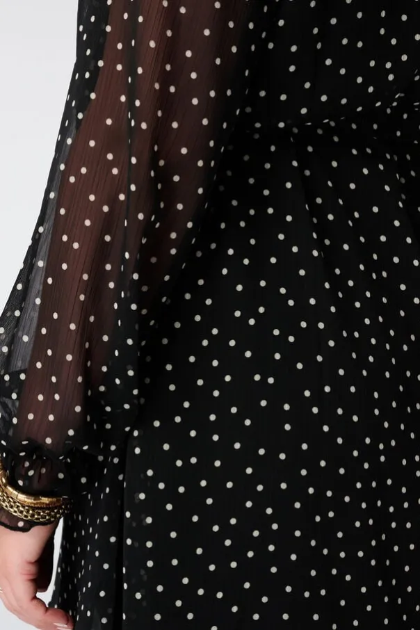 Robe à pois