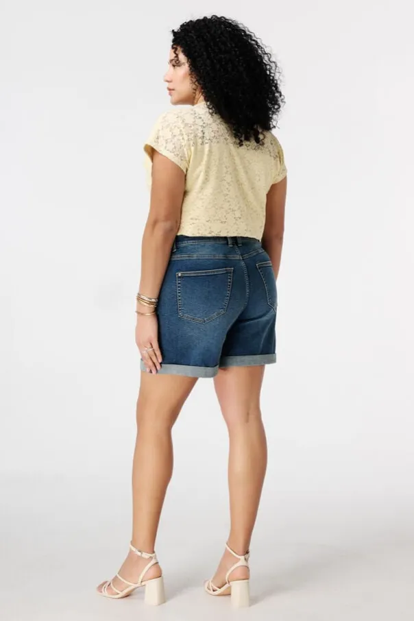Short en denim