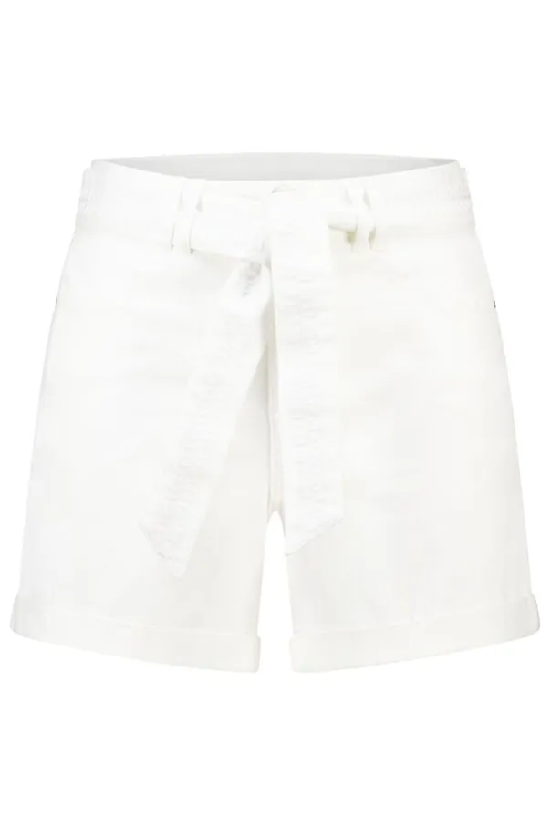 Short en denim avec ceinture