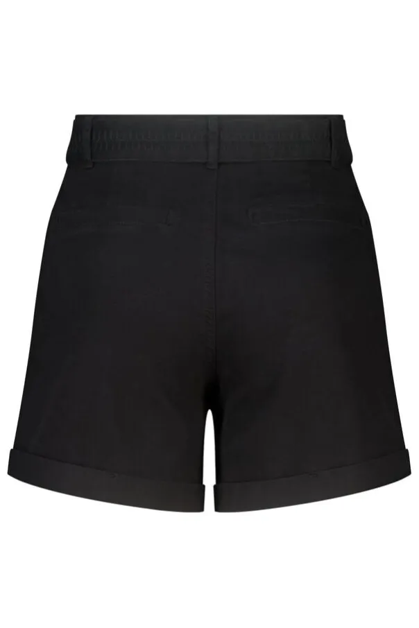 Short en denim avec ceinture