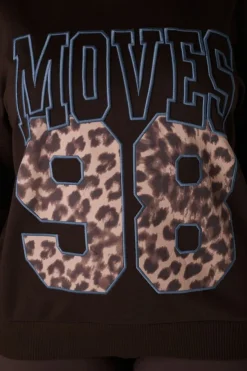 Sweat à imprimé sportif