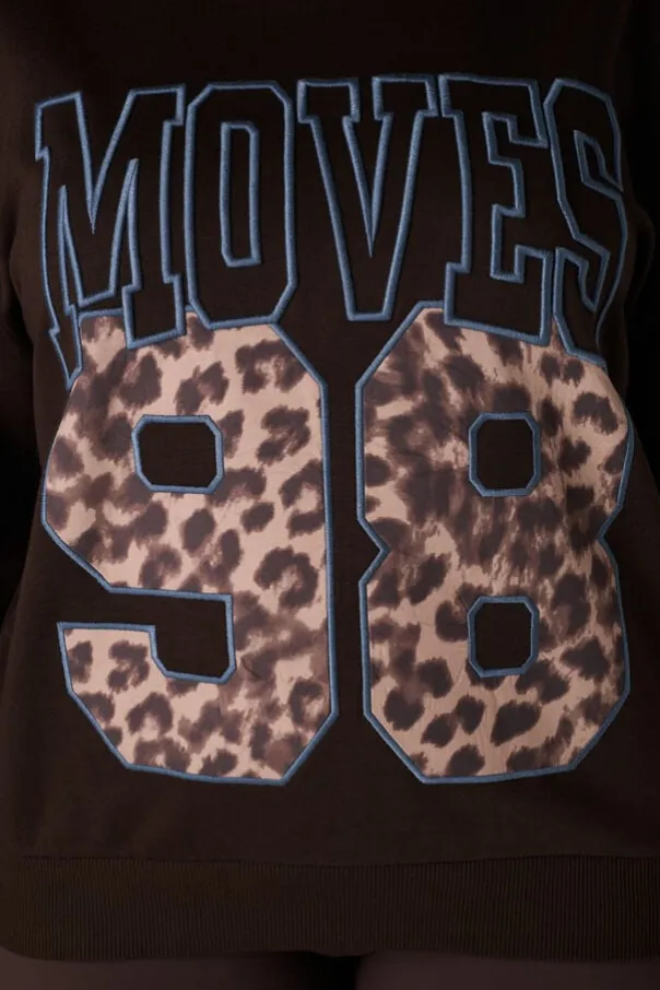Sweat à imprimé sportif
