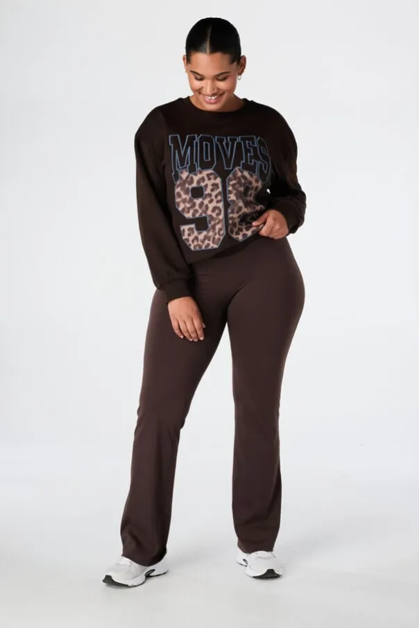 Sweat à imprimé sportif