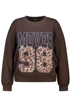 Sweat à imprimé sportif