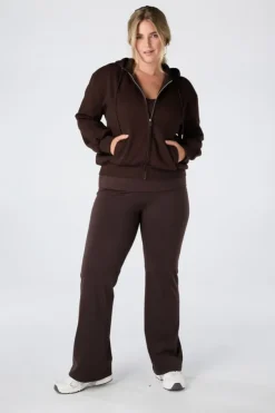 Sweat zippé avec capuche