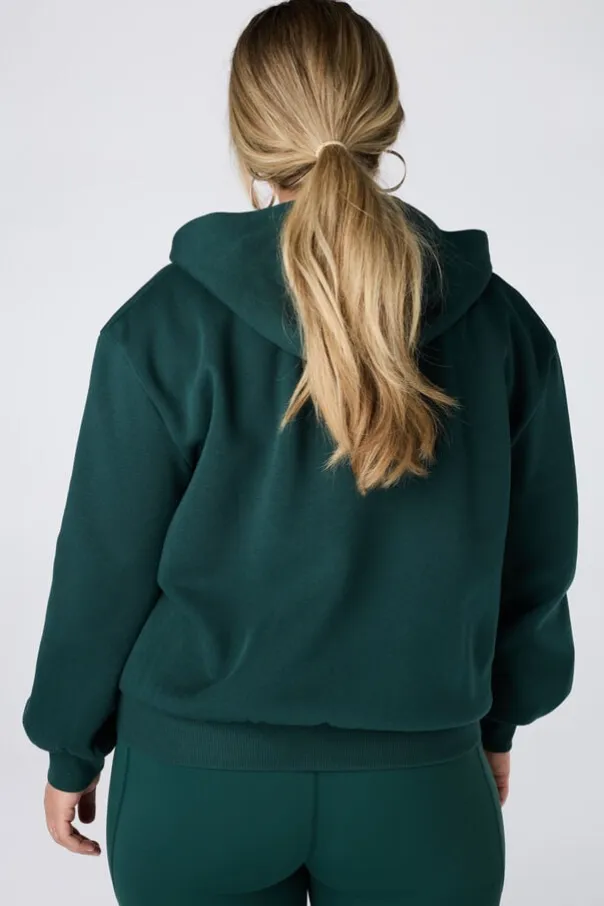 Sweat zippé avec capuche