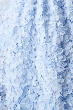 Top avec fleurs 3D