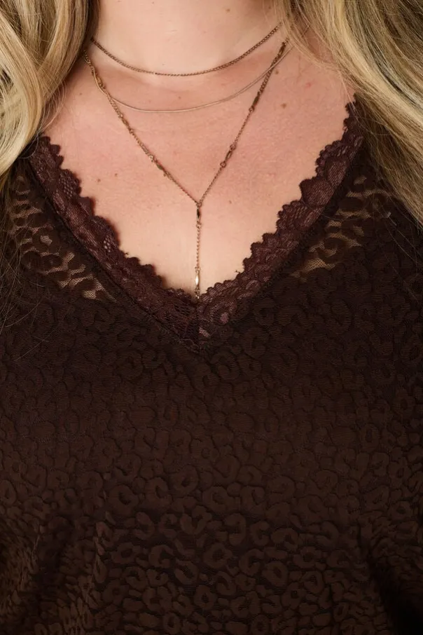 Top en dentelle