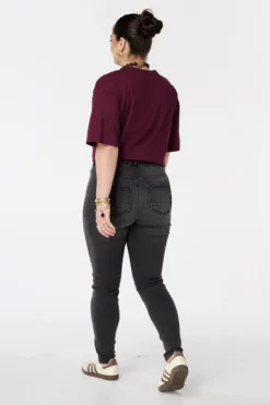 Tregging aspect denim