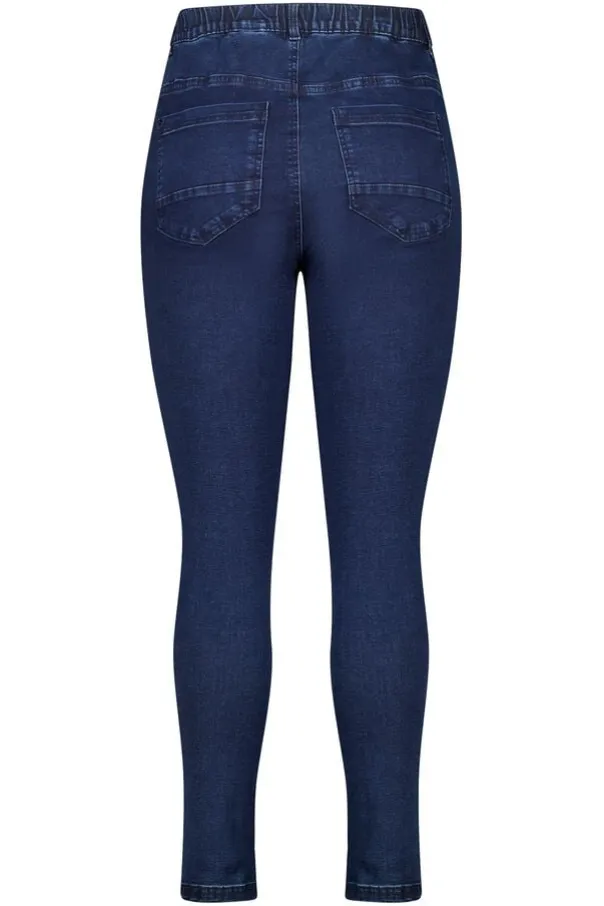 Tregging aspect denim