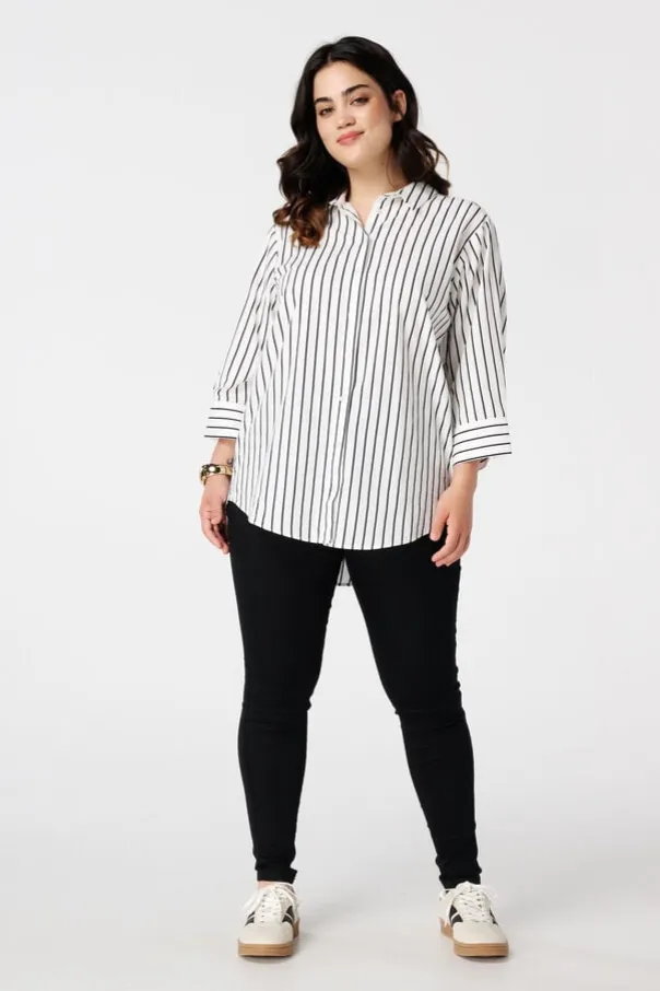 Tregging aspect denim