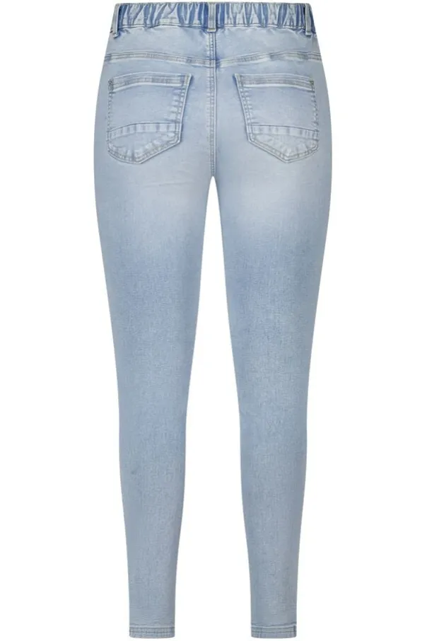 Tregging aspect denim