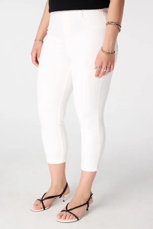 Tregging aspect denim