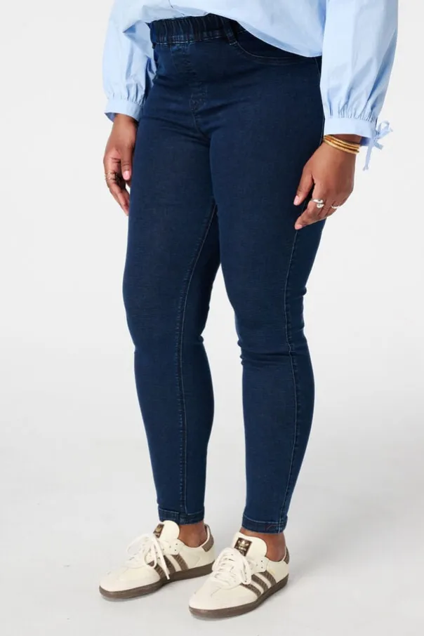 Tregging avec un look denim