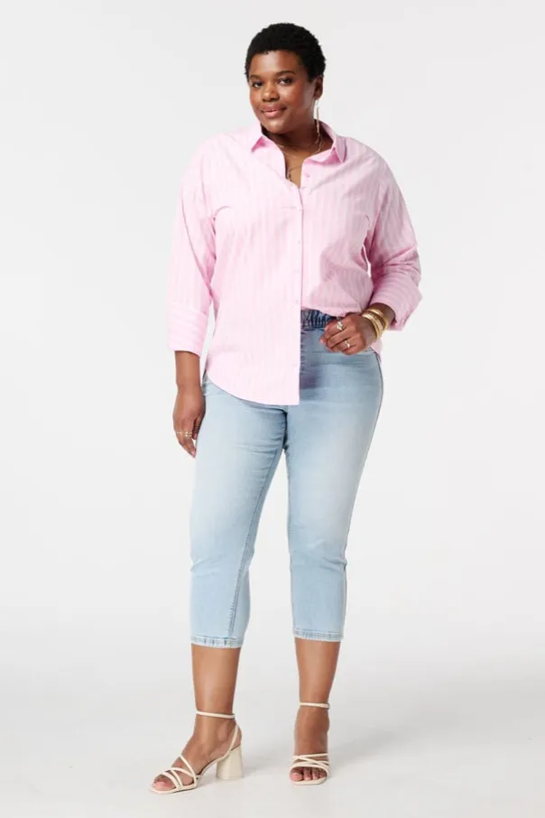 Tregging avec un look denim