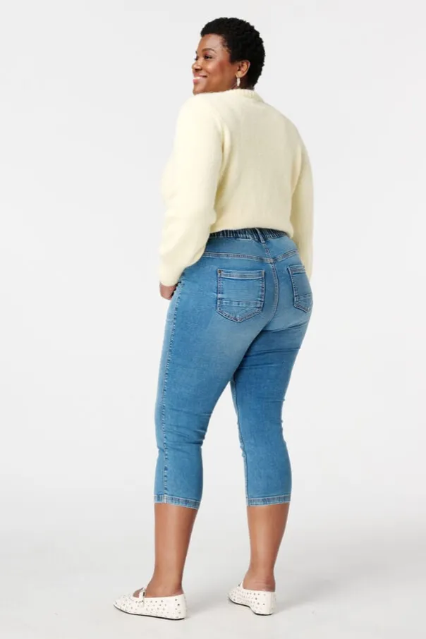 Tregging avec un look denim