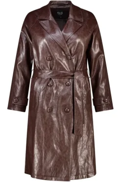 Trench coat à double boutonnage