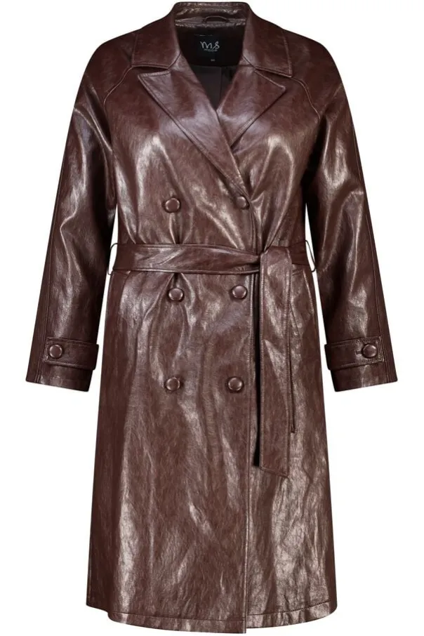 Trench coat à double boutonnage