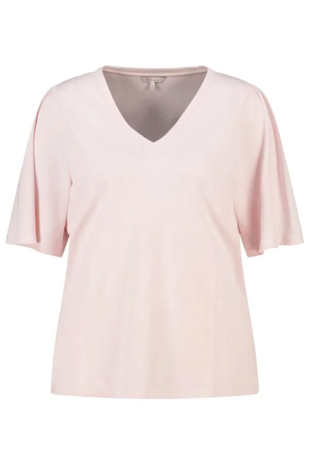T shirt avec col en V